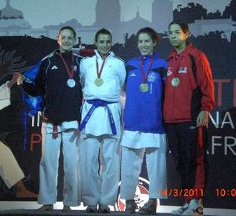 Virginia Acevedo -Oro kumite -61 kg-